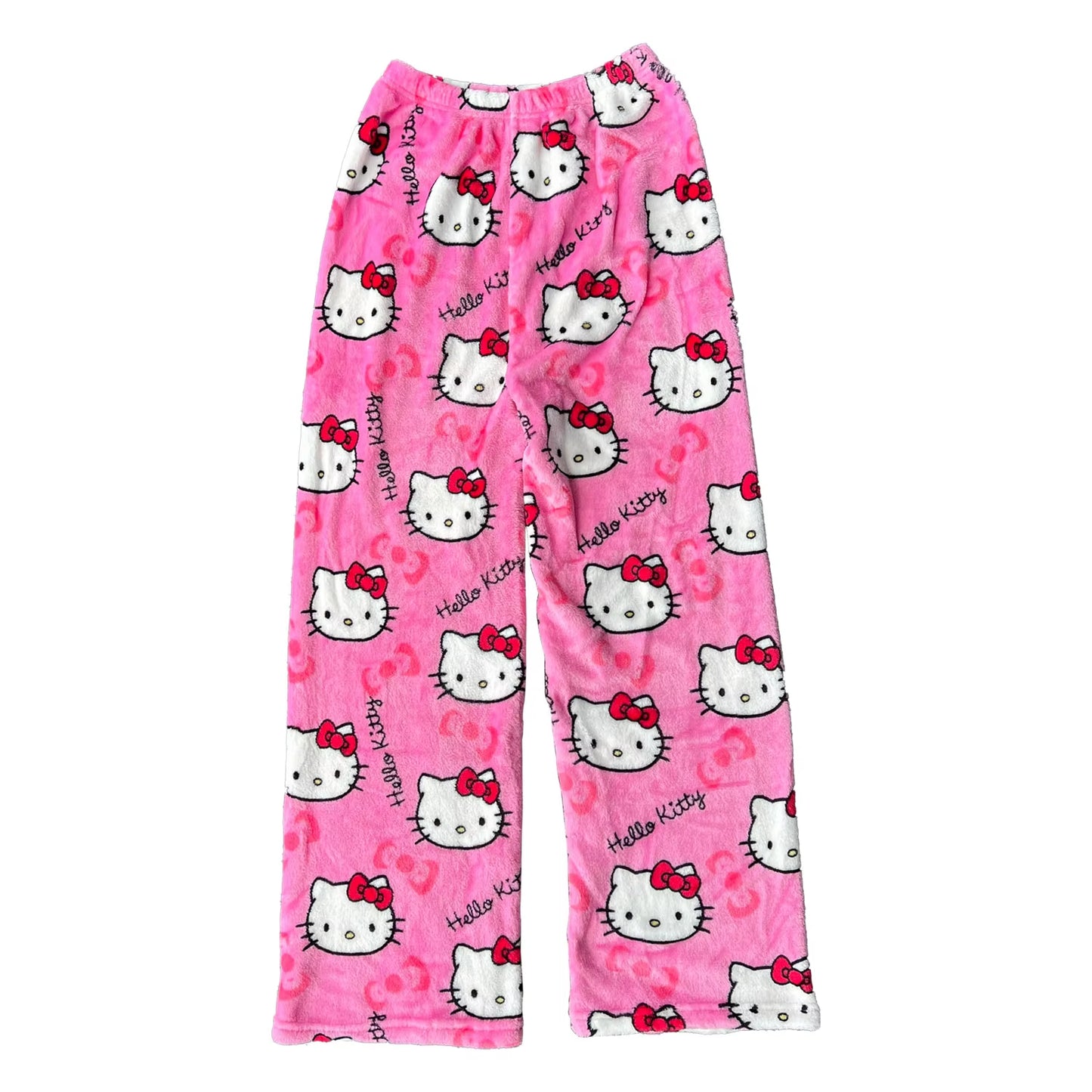 Y2K Hello Kitty Pajamas Pants Sanrio Anime Women'S Pajama Pants Cartoon Couple Home Sleepwear Trousers Leisure Home Clothing