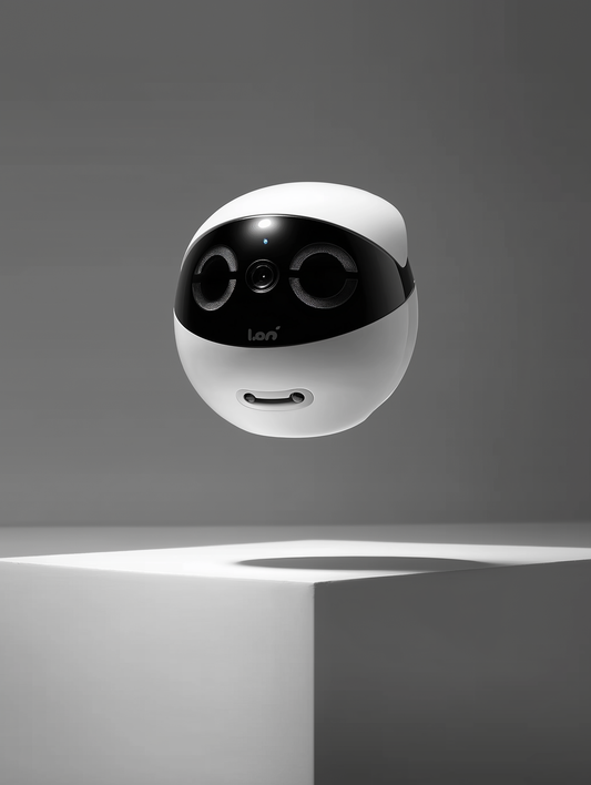 JHD for 2025 New Enabot ROLA Mini Pet Companion Robot 2K Camera Intelligent Robot Remote Monitoring Robot Wireless for Dog Cat