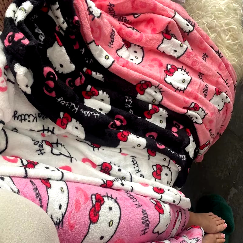 Y2K Hello Kitty Pajamas Pants Sanrio Anime Women'S Pajama Pants Cartoon Couple Home Sleepwear Trousers Leisure Home Clothing