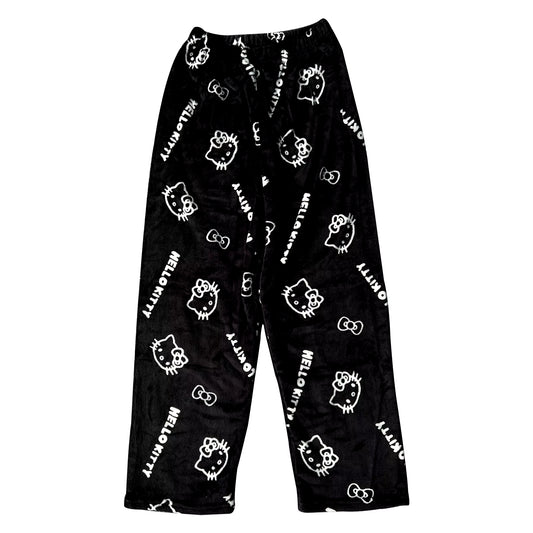 Y2K Hello Kitty Pajamas Pants Sanrio Anime Women'S Pajama Pants Cartoon Couple Home Sleepwear Trousers Leisure Home Clothing